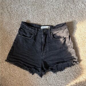 Abercrombie & Fitch Dark Gray Jean Shorts